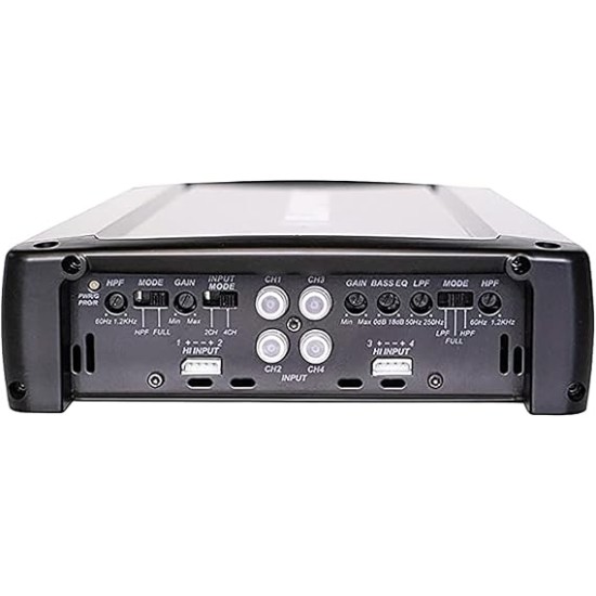 BLAUPUNKT 1600W 4-Channel, Full-Range Amplifier AMP1604, Black