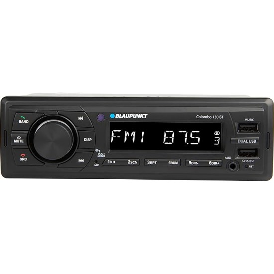 BLAUPUNKT Car Stereo Colombo-130BT Digital Media Receiver
