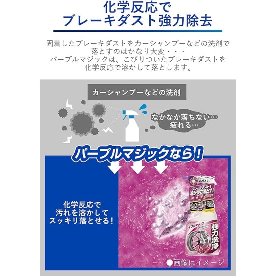 C-160 Carmate Purple Magic 高級剎車碟灰塵清潔劑 