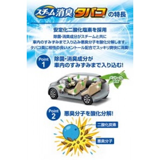 D-336 Carmate Dr.Deo 汽車消毒除臭劑 除煙味［日本制］
