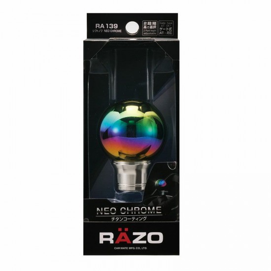 RA-139 Carmate RAZO波棍頭鈦塗層 Neochrome ［日本制］