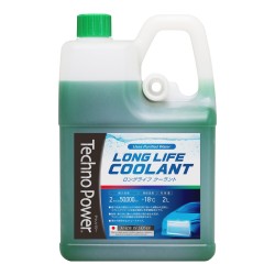 Techno Power 不用稀釋的補給冷卻水劑/水箱水 COOLANT 2L 綠色 日本製